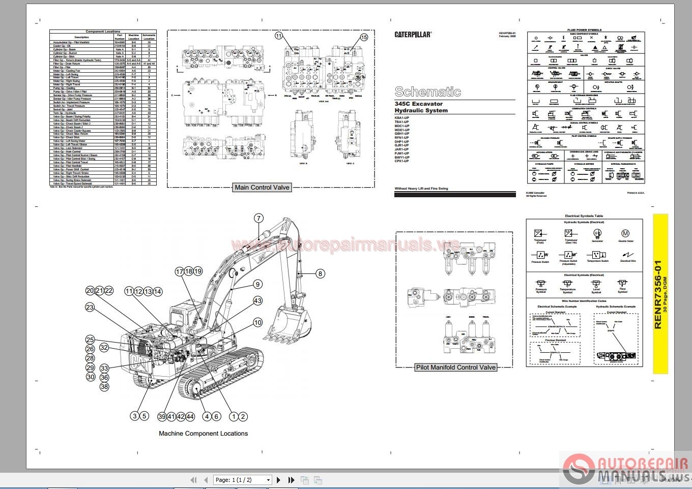 cat 428c parts manual
